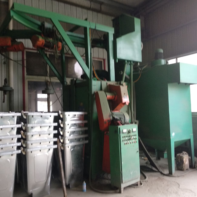 濟南歷下區(qū)拋丸機案例現(xiàn)場 濟南歷下區(qū)拋丸機案例現(xiàn)場