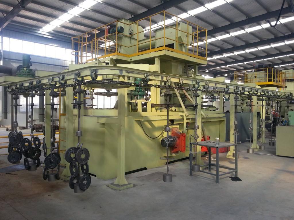 懸鏈步進(jìn)式拋丸機(jī) 懸鏈步進(jìn)式拋丸機(jī)