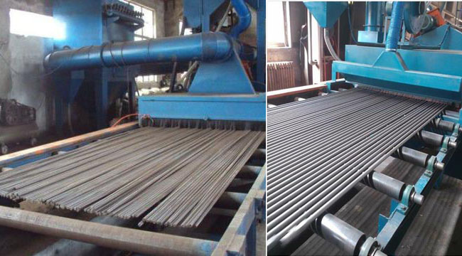 線材拋丸機(jī)，清理機(jī)器圖