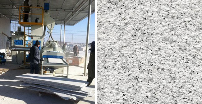 大理石拋丸機，大理石打毛清理機